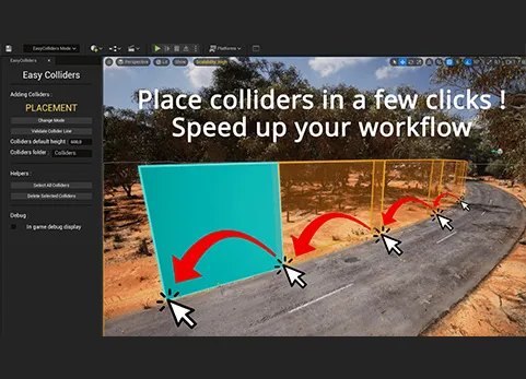 简易碰撞体包围盒插件 - Easy Colliders