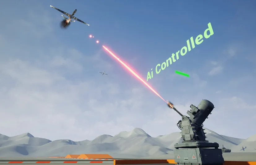 固定式武器 - Stationary weapon : CIWS
