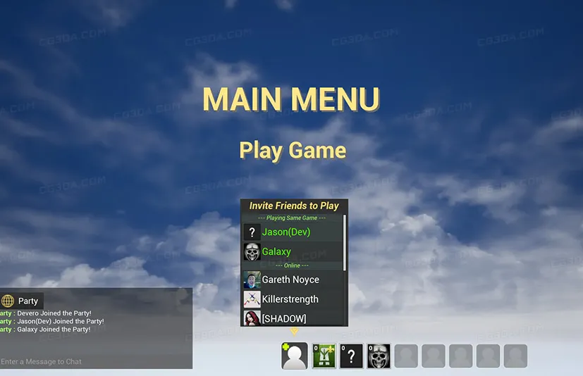 Steam派对系统-Steam Party
