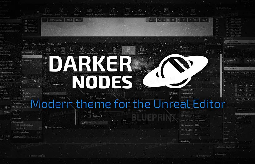 黑暗主题-Darker Nodes v3.5