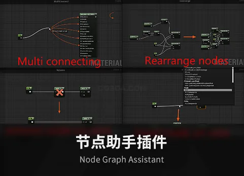 节点助手插件-Node Graph Assistant