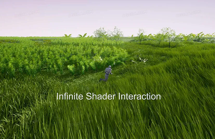植物交互碰撞插件-UIPF - Unified Interactive Physical Foliage