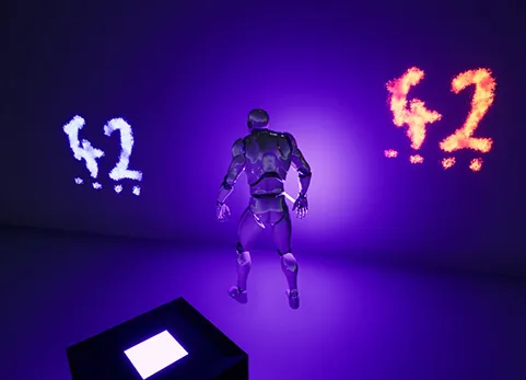 投射照明光影灯光蓝图 - UV Light