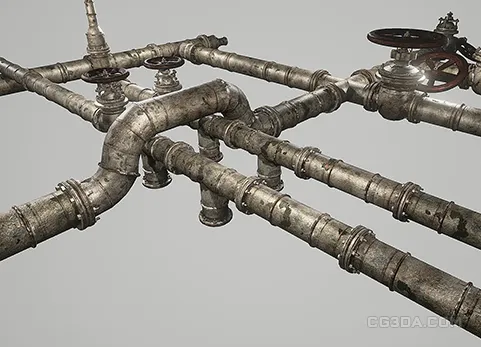 生锈的管道-Rusted Pipes Pack