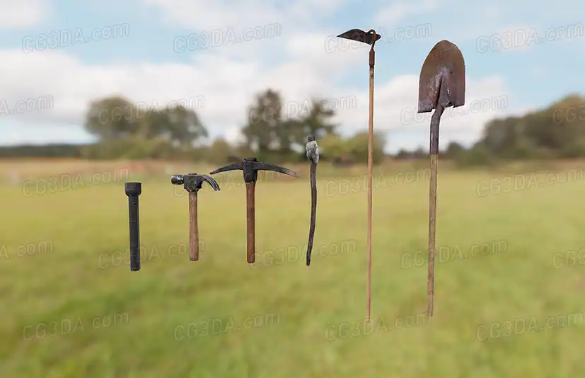 生存劳作工具-Animated Open World Survival Tools