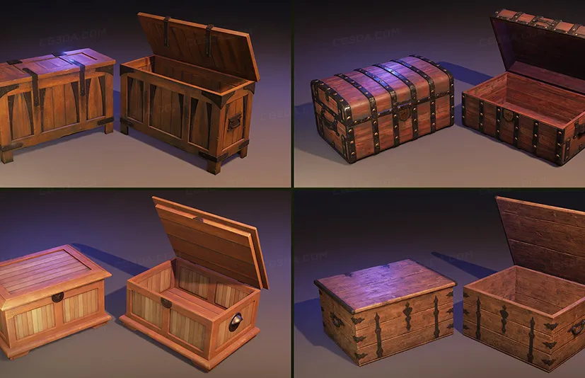 宝箱(带动画)-Animated Chests Pack