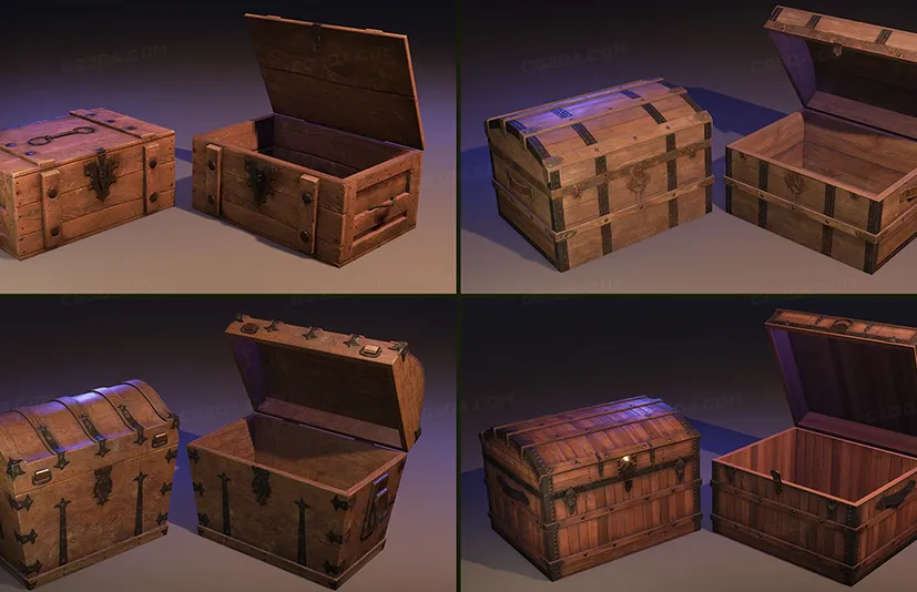 宝箱(带动画)-Animated Chests Pack