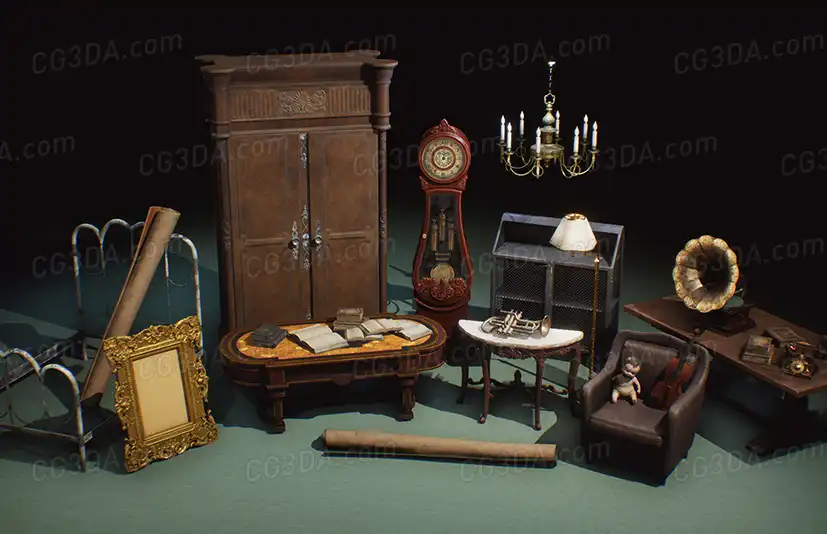 阁楼上的古董旧家具-Antiques in the Attic VOL.2