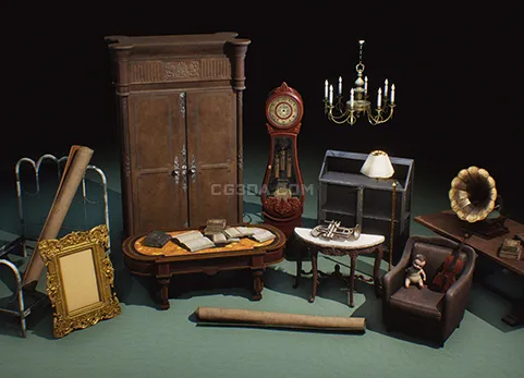 阁楼上的古董旧家具-Antiques in the Attic VOL.2