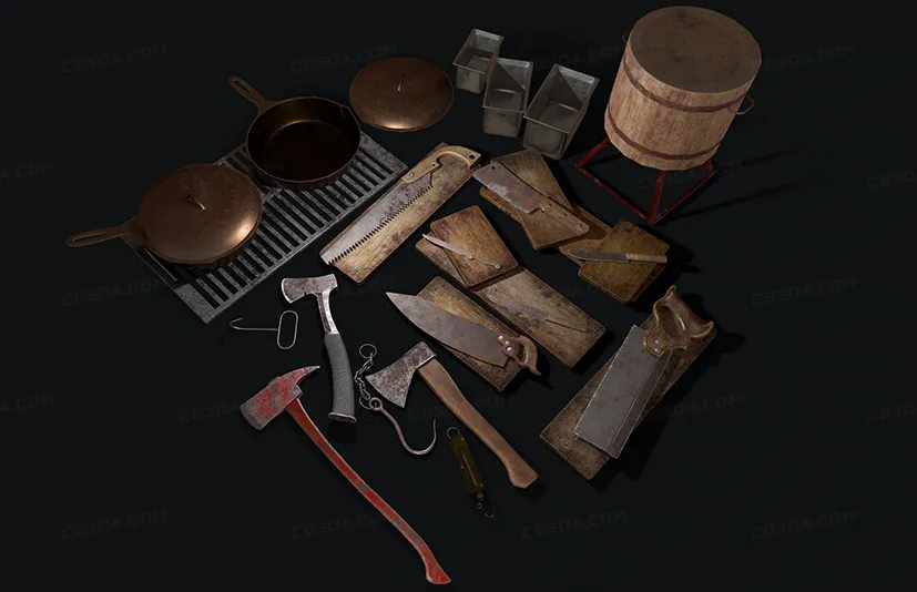 屠夫工具套装-Butcher Set