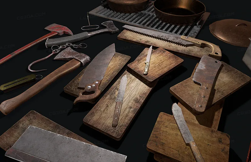 屠夫工具套装-Butcher Set