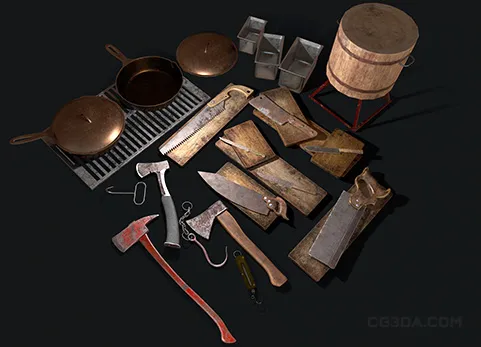 屠夫工具套装-Butcher Set
