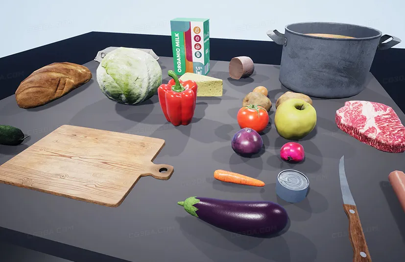食物道具包-Food Props Pack