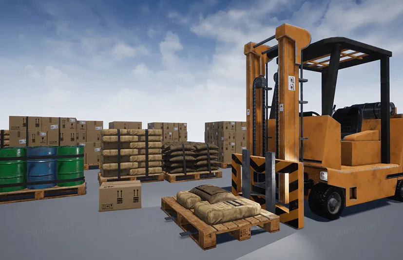 叉车工业道具包-Forklift Pack