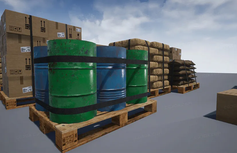 叉车工业道具包-Forklift Pack