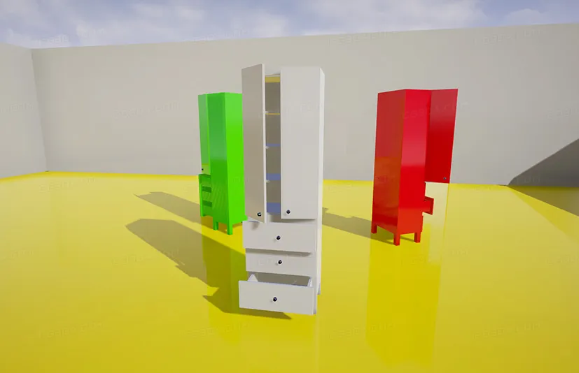 可交互物理门-Interactable Physical Door