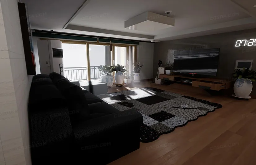 室内房间预设v.01-Interior Room Preset v.01
