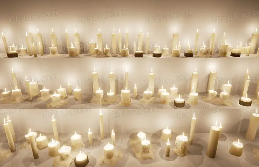 蜡烛-Atmospheric Candles Pack