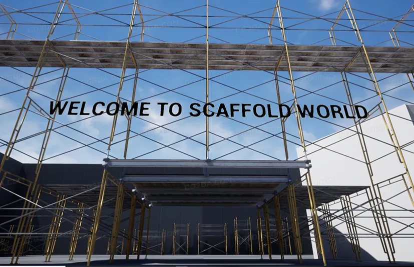 组合式框架脚手架-Modular Frame Scaffold
