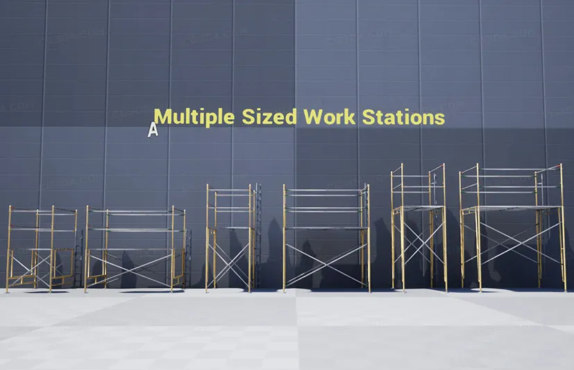 组合式框架脚手架-Modular Frame Scaffold
