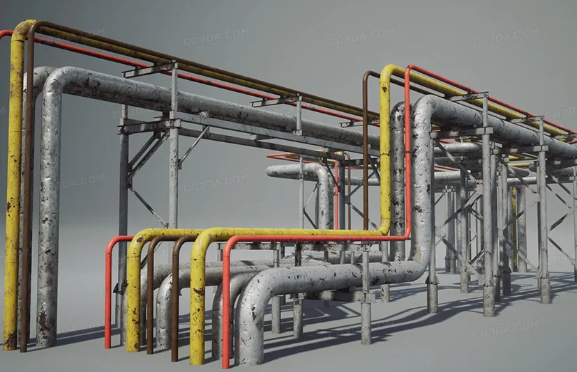 模块化工业管道 - Modular industrial pipeline