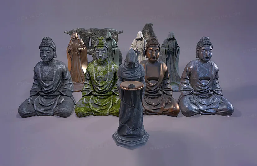 PBR雕像 - PBR Statues