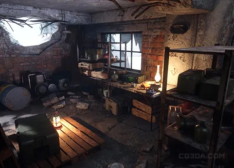 世界末日后道具包 - Post Apocalyptic Props Pack