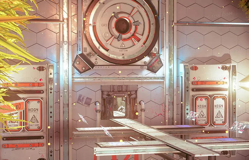 科幻虚拟现实太空站 - Pro-TEK SciFi VR Space Station #3