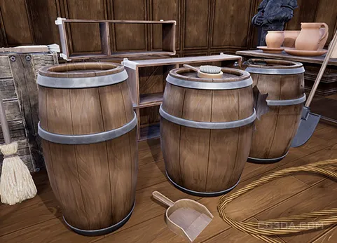 风格化的中世纪道具 - Stylized Medieval Props