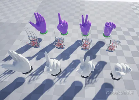 VR手部模型 - Taiku Prototype VR Hands