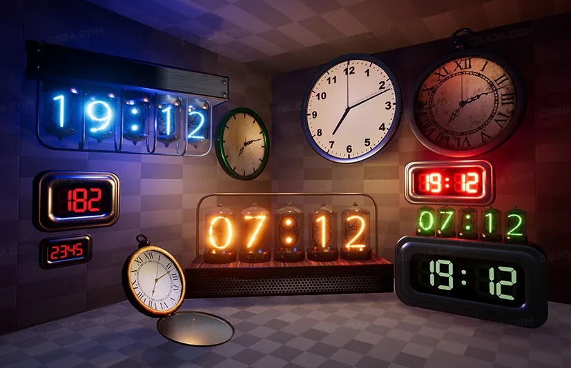 计时器、时钟和计数器包 - Timers, Clocks and Counters Pack