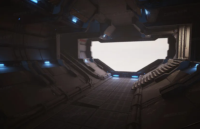 科幻场景道具 - Top-Down Sci Fi