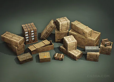 军用补给板条箱-Military Supplies - VOL.6 - Crates