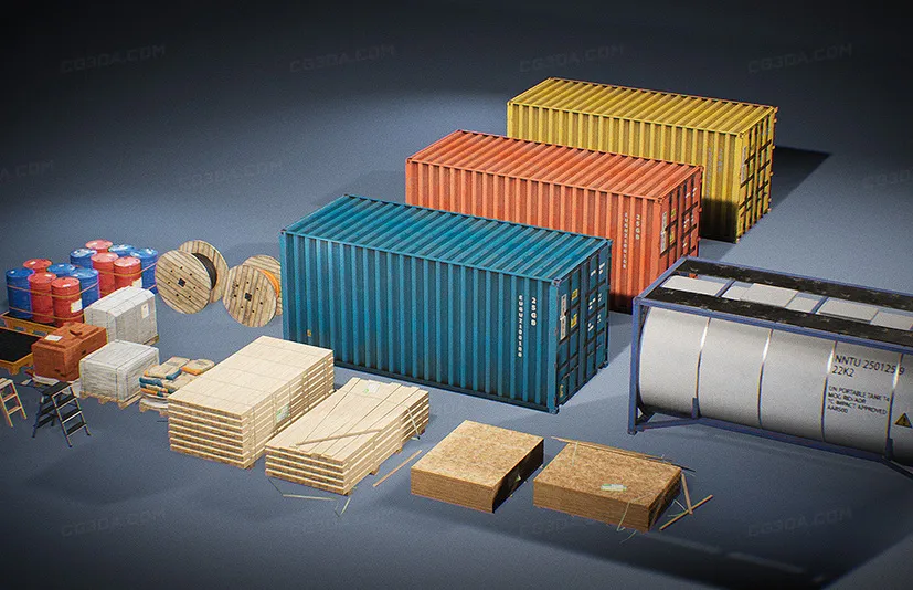 建筑施工道具-Construction Props - Vol 1