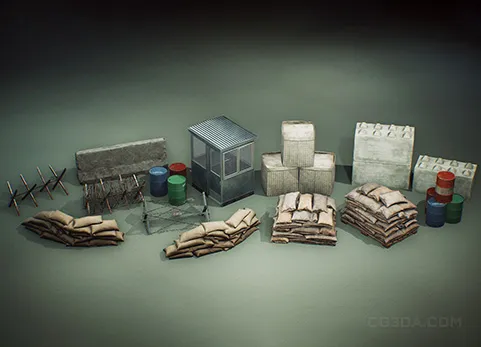 军用安全检查站-Military Supplies - VOL.3 - Security Checkpoint