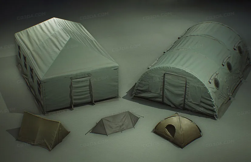 军用用品 - VOL.1 - 帐篷 - Military Supplies - VOL.1 - Tents