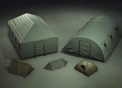 军用用品 - VOL.1 - 帐篷 - Military Supplies - VOL.1 - Tents