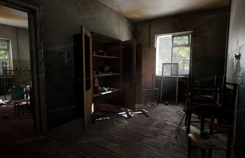 废弃的苏联戏剧学校 - Abandoned Soviet Play School