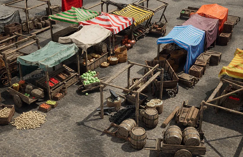中世纪市场优化 - Medieval Market Optimized