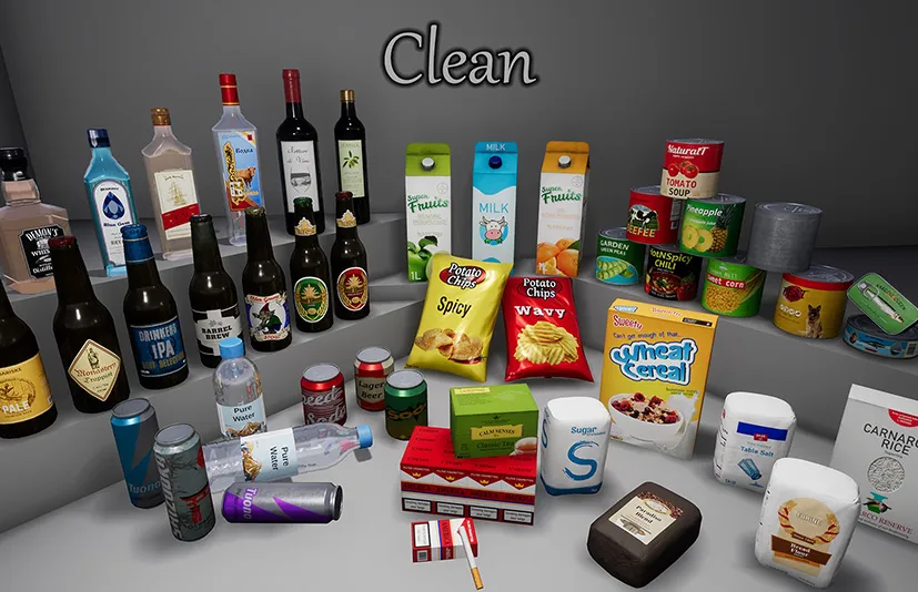 超市产品 - Supermarket Product - Food and Drinks - Part 1