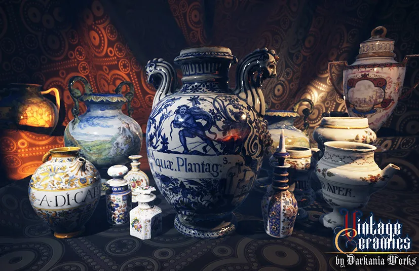 复古陶瓷 - Vintage Ceramics