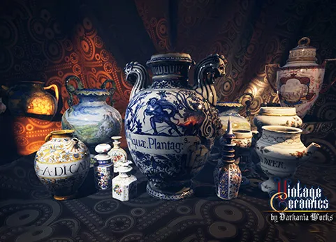 复古陶瓷 - Vintage Ceramics