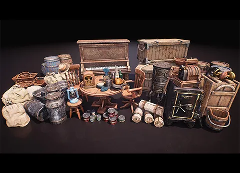 西部道具包 - Western Props Pack