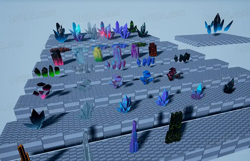 水晶道具-Crystal Props