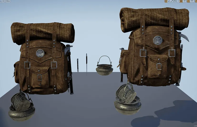旧背包 - Old Survival Backpack