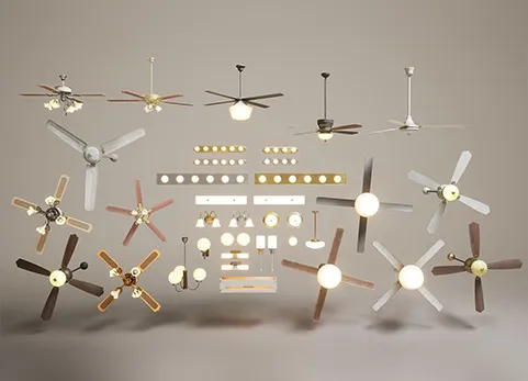 室内照明道具 - Lighting VOL.1 - Interior (Nanite and Low Poly)