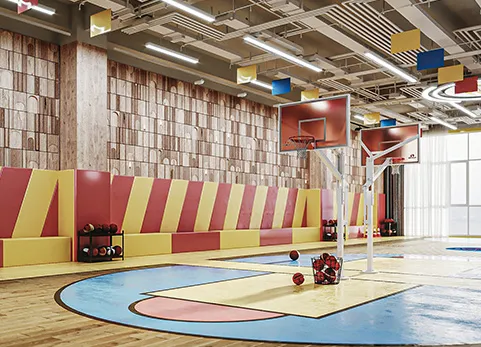 篮球场 - Basketball Court 01