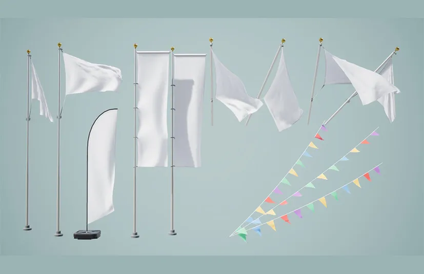 顶点动画旗帜 - Vertex Animated Flags