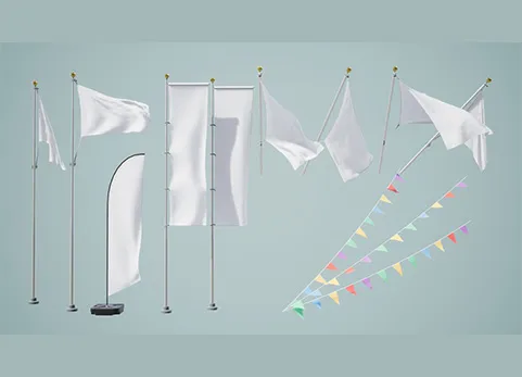 顶点动画旗帜 - Vertex Animated Flags