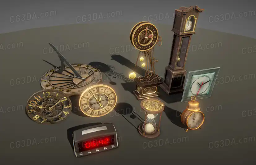 各式钟表-Clocks Pack
